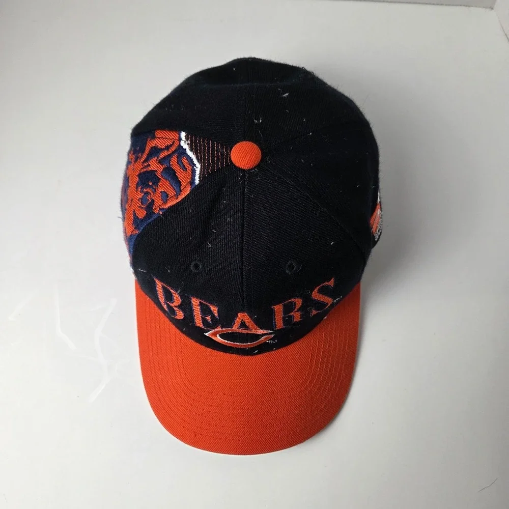 Vintage Chicago Bears Sports Specialties Spell Out Graphic Snapback Hat NFL